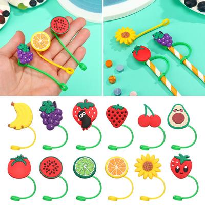 Accessory Dust-proof Straw Tips Cover Tips Cover Splash Proof Plugs Straw Plug Drinking Dust Cap
