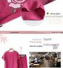 Senior Women's Cotton Linen Pajama Set: Short-Sleeved, Two-Piece Summer Outfit for Moms and Grandmas