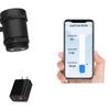 Tuya Smart WiFi High Accuracy IP67 Protection Ultrasonic Liquid Level Water Tank Monitor Sensor APP Control Real-time Alarm