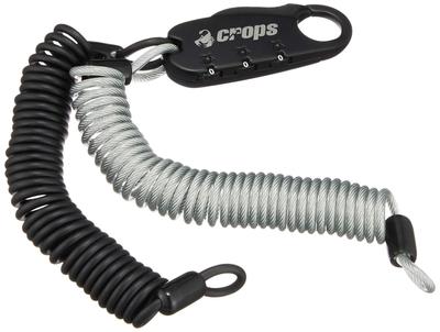 Crops Double Coil Cable Lock Q3DUO Macho HEAVY METAL