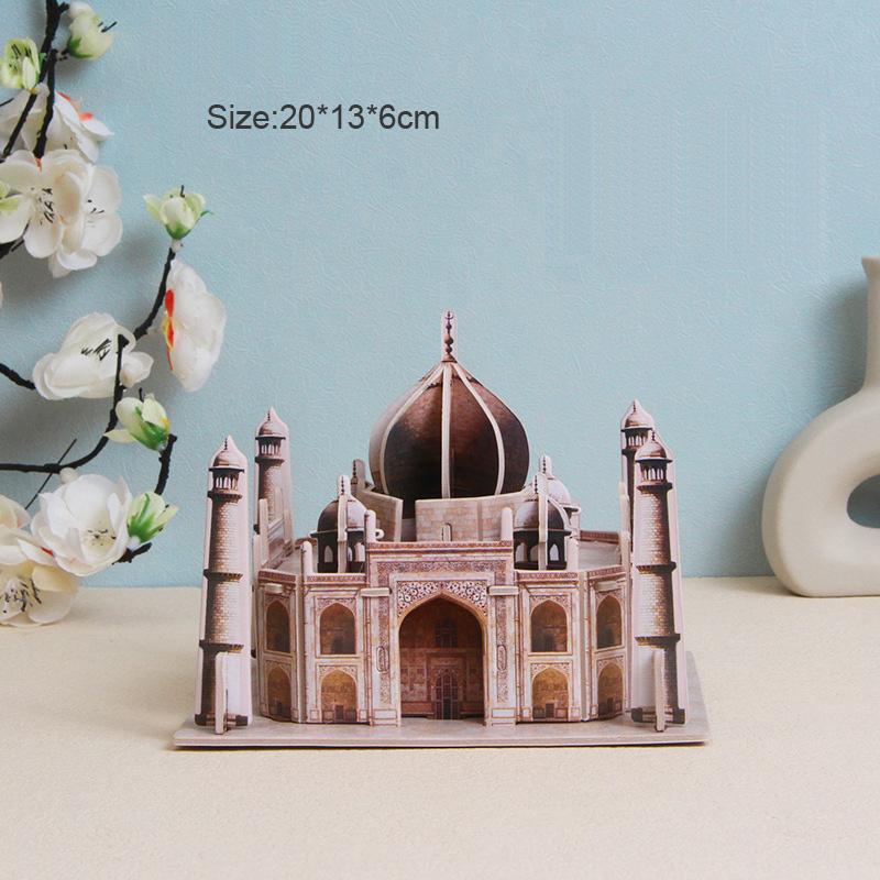 

Креативная DIY 3D бумажная карточка-пазл, сборная модель, ручная работа для детей, пазл, украшения для комнаты, развивающие игрушки