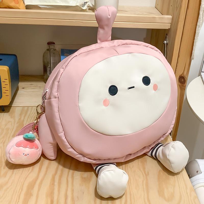 Kindergarten Schoolbag Cute Bag High Looking Girls Elementary School Students Contrasting Color Backpack Girls Backpack