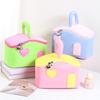 Korean Style Cartoon Makeup Bags House Shape Toiletries Storage Pouch Travel Wash Handbag  Outdoor