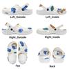 Allover Printed EVA Clogs for Women Men Soft Sole Lightweight Slip On Casual Footwear Soft Sole Summer Sandals Casual Daily Wear