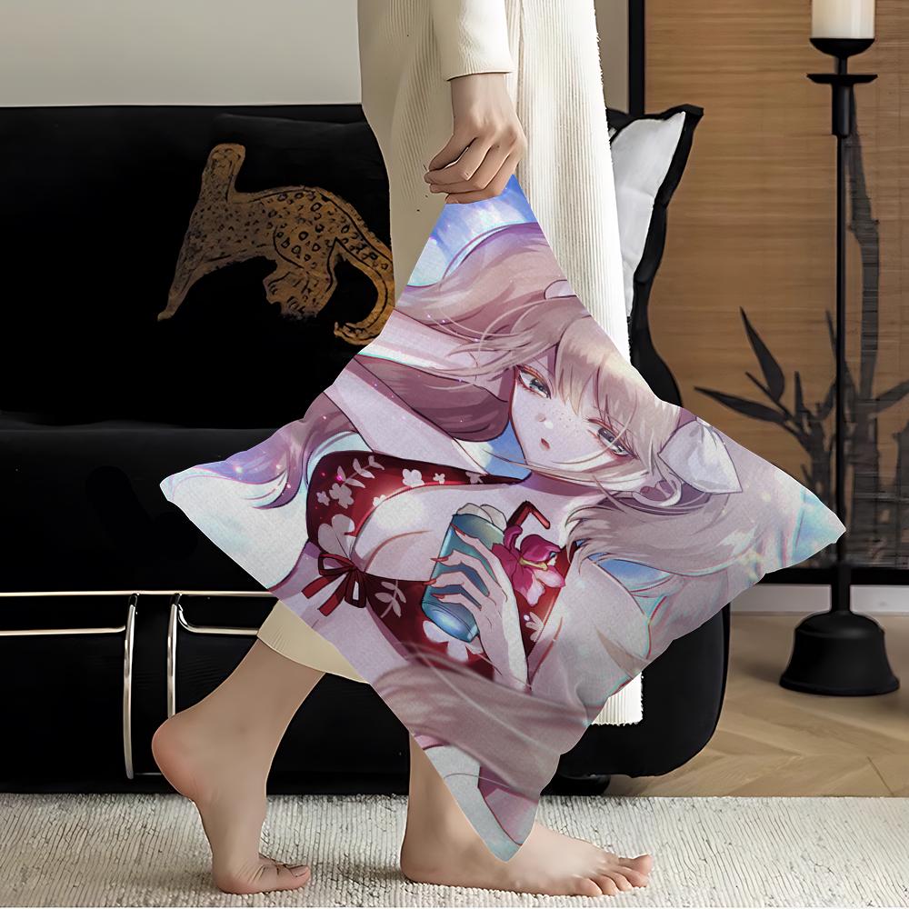 Danganronpa Kissenbezug Kissenbezug Wohnzimmer Sofa Heimdeko Kundenspezifisch