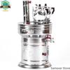 12 Liter Samovar 2 Pieces Aluminum Teapot Gift (Double Sprinkler Inner Brewing) Extra Inner Teapot, Strainer Turkish Samovar Tea Ceremony Tea Picnic