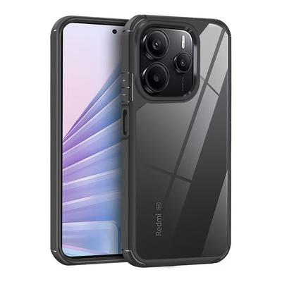 Matte Armor Shockproof Mobile Phone Case for Redmi Note 14 13 12 Pro Plus 4G 5G for Xiaomi  13C 14T Pro Semi-transparent Case