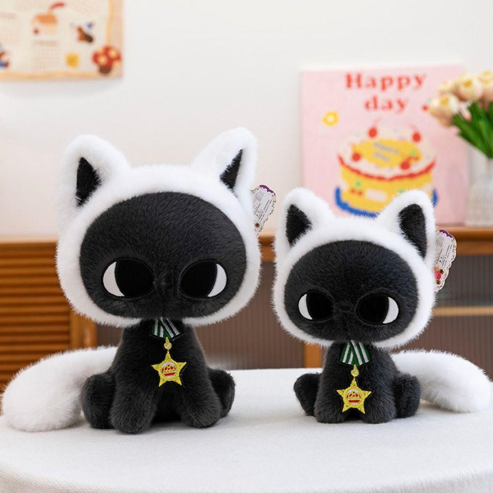 Soft Cat Plush Toy PP Cotton Cat Plush Doll Sofa Pillow Cat Stuffed Toys  Birthday Christmas