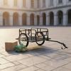 Pedal-Powered Freight Wagon Universal Hitch Rear Bike Hauling Safe