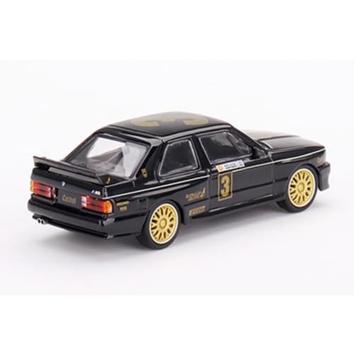 TrueScale Miniatures MINI GT 1/64 Scale BMW M3 ATCC Championship 1987 Winner #3 JPS Team BMW Left-Hand Drive Australia Exclusive Finished Model