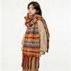 New Mohair Maillard Scarf Autumn and Winter Korean Premium Versatile Imitation Cashmere Warm Shawl