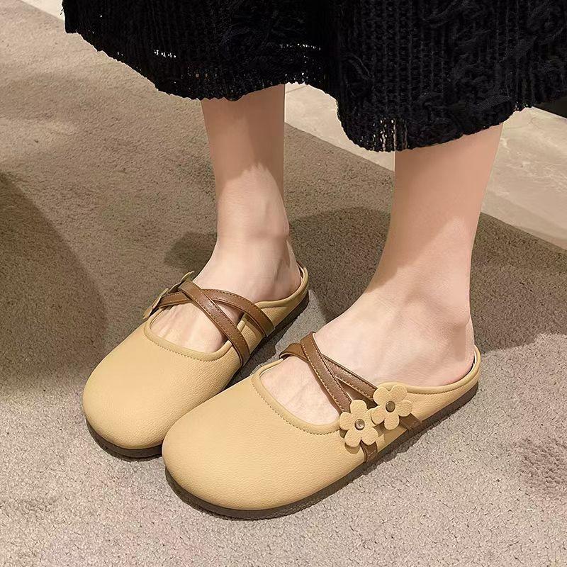 

Maternity sandals women s non-slip summer flat bottom third trimester edema shoes new summer outer slippers summer 35 хаки