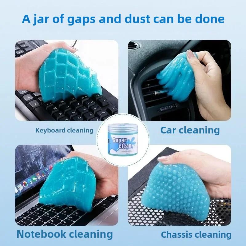 Cleaning Soft Rubber Automotive Supplies Car Interior Gaps Vacuum Cleaning Dust Removal Cleaning Mud Sticking and Dust Remover