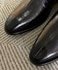 Joenshoe Lille Half Square Toe Chelsea Boots Crocodile Black
