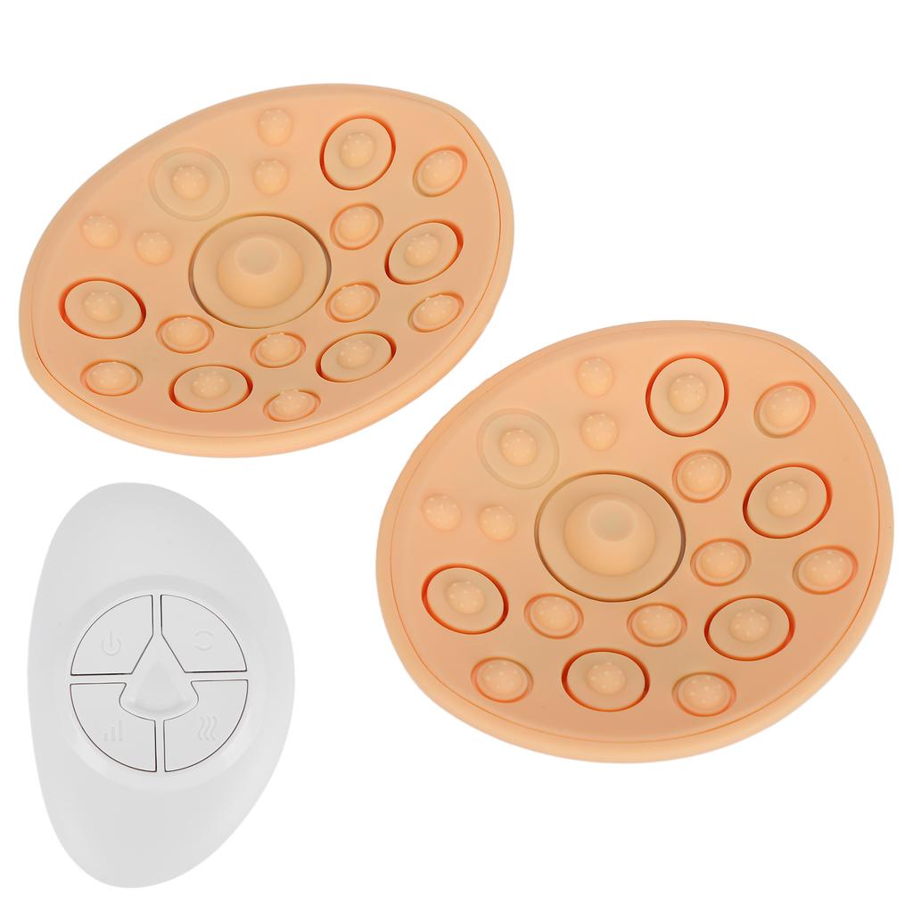 Rechargeable Breast Care Massager Chest Elasticity Increasing Chest Nursing Silicone Breast Massager