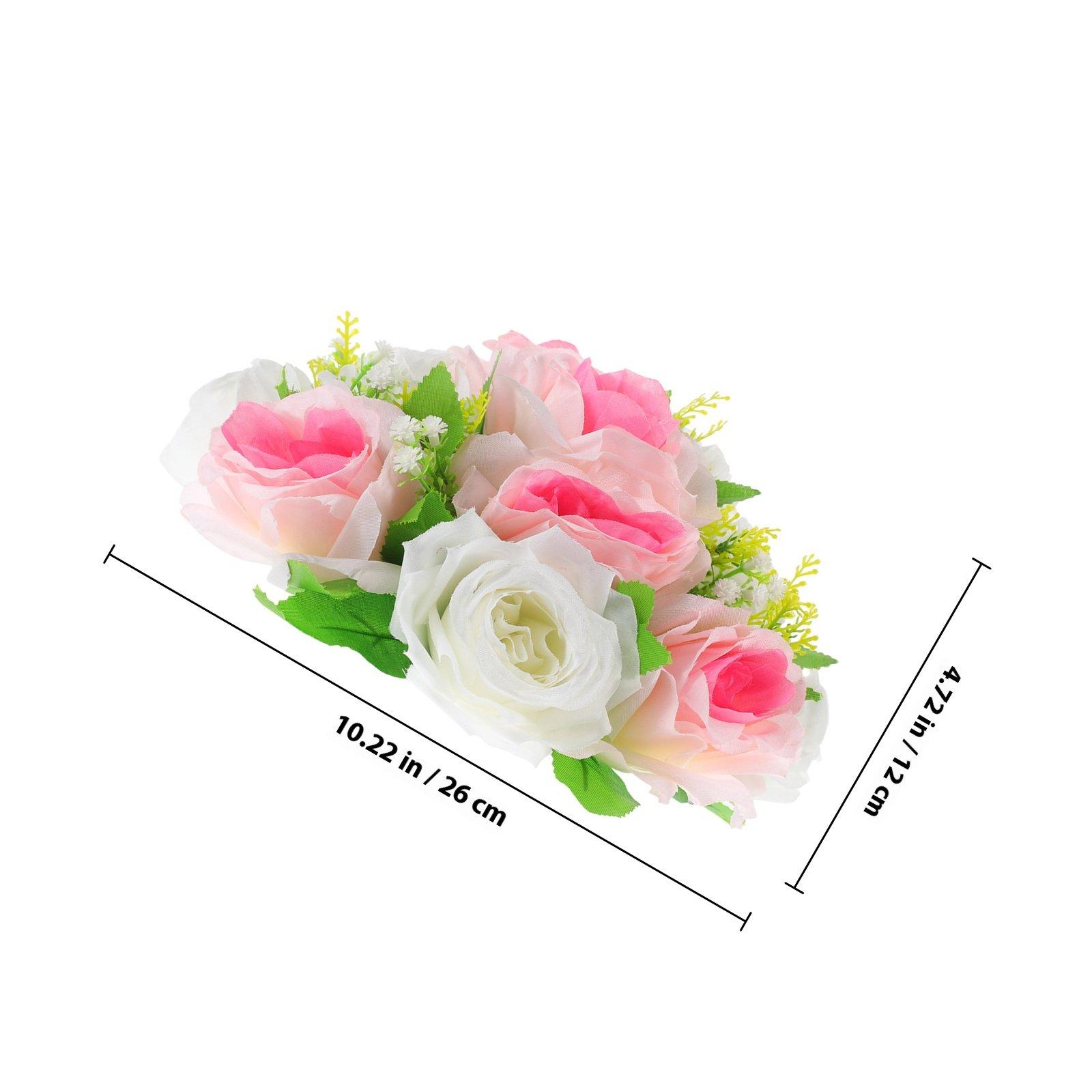 

Wedding Flower Ball Artificial Rose Bouquet Centerpiece Decoration Delicate Design Aesthetic Table Living Room Bedroom Party