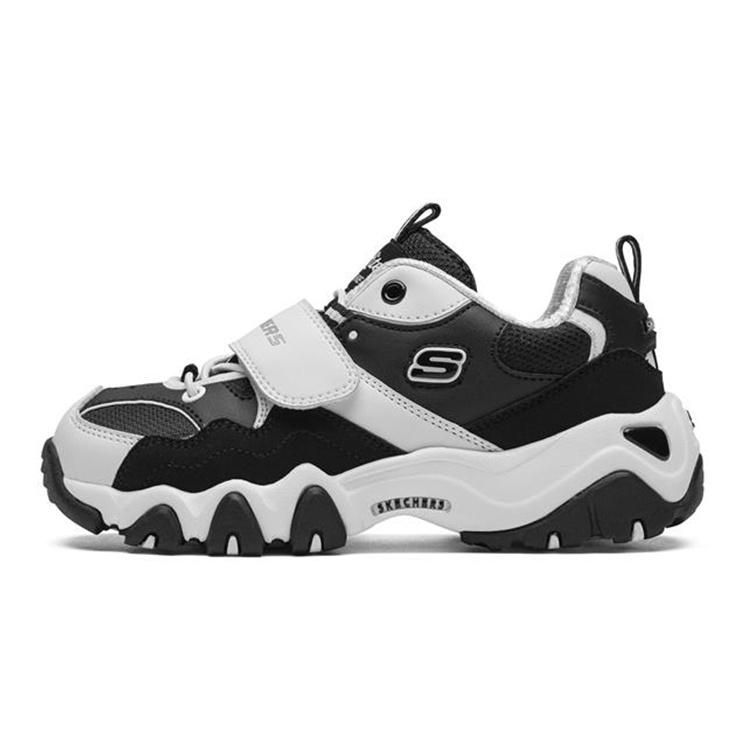 (GS) Skechers D Lites 2.0 White Black Kids 996301L-WBK EU 32