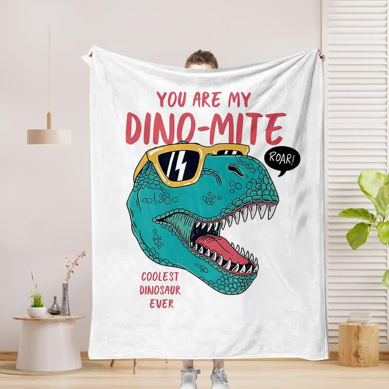 

Dinosaur Print Office Nap Blanket (2-Pack)