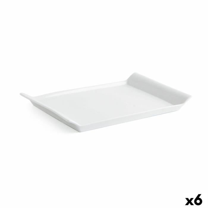 Plateau apéritif - Quid - Gastro Fresh - Céramique - 26 x 18 cm - Empilable - 6 Unités