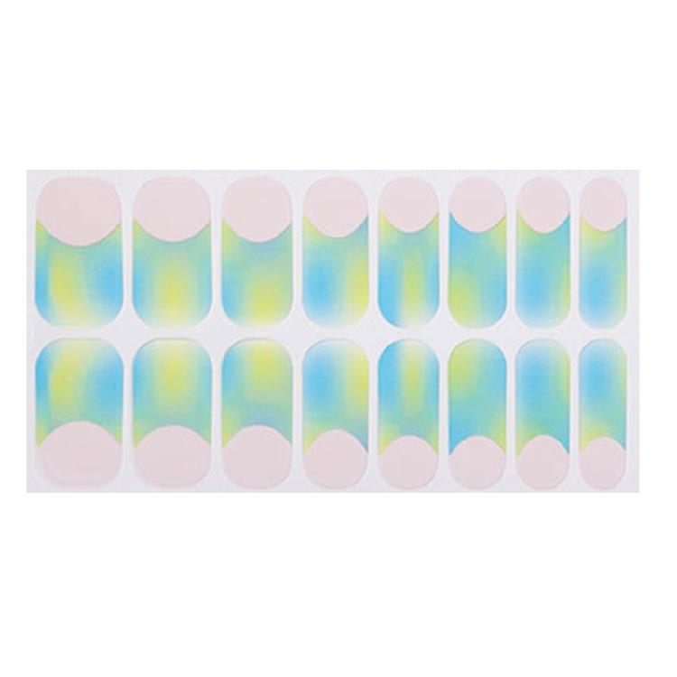 Gels Nail Strips Glittering Gels Nail Stickers Flowers Nail Art Stickers Nails Polish Wraps French Tip Nail Stickers