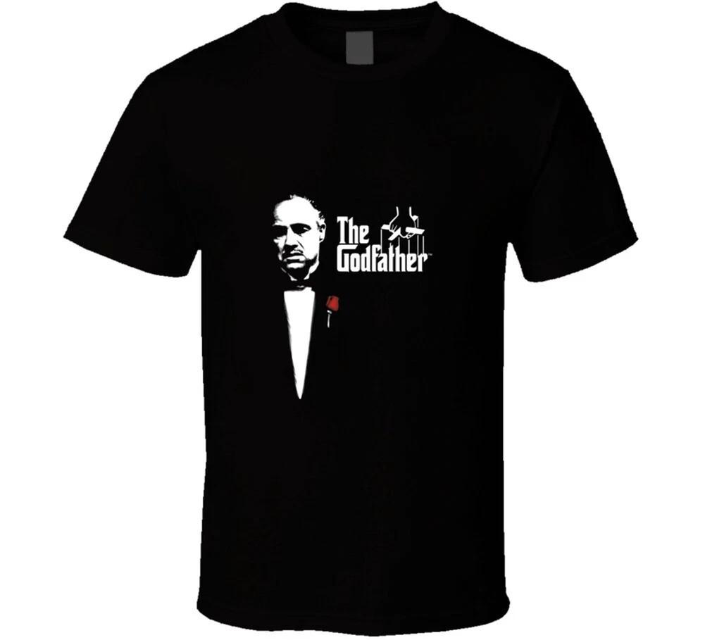 The Godfather T Shirt Black Size S-5XL Cotton S разноцветный