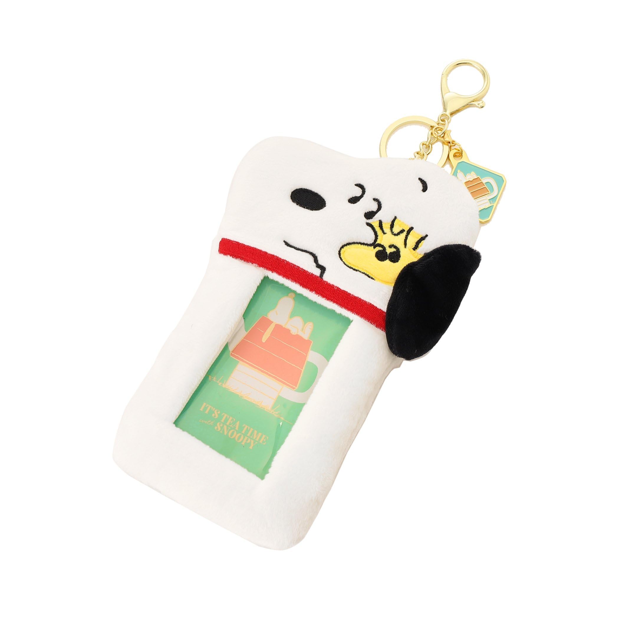 

Tea AfternoonTea LIVING Business Card Box JJ14 Card White [Afternoon Living] Case/Organization Holder/PEANUTS