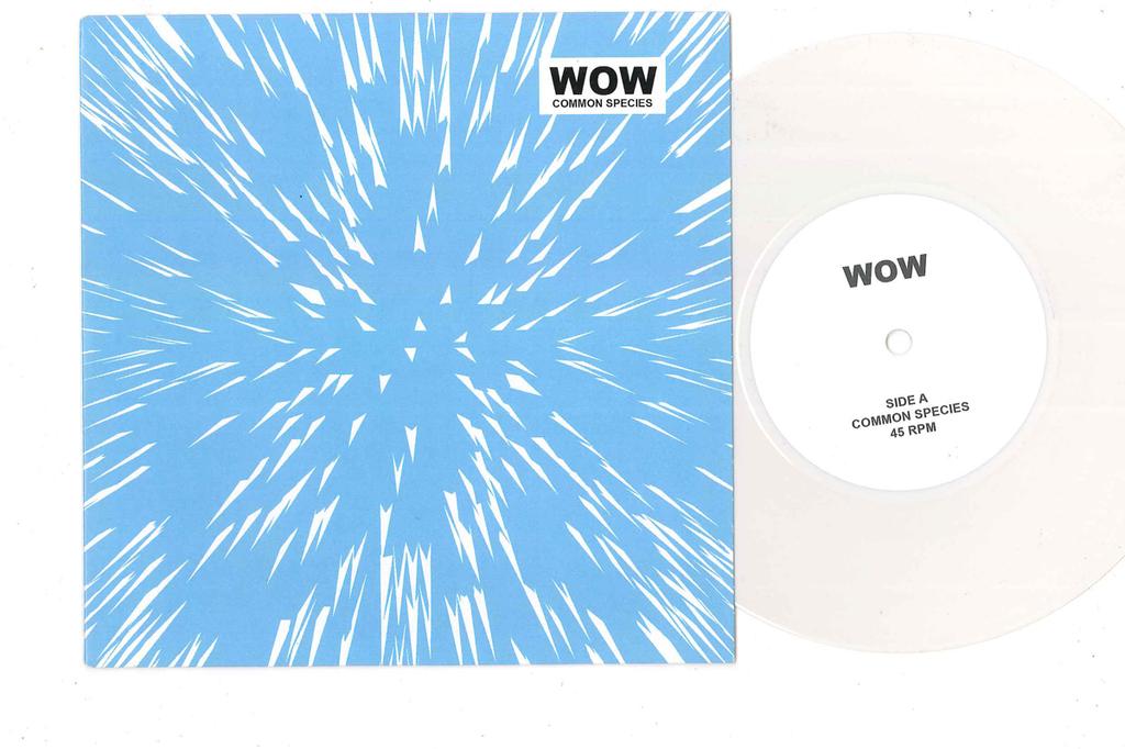 7inch Record WOW - Common Species / When You're Dead MP10 METAL POSTCAARD 2008 Australia Rock Used
