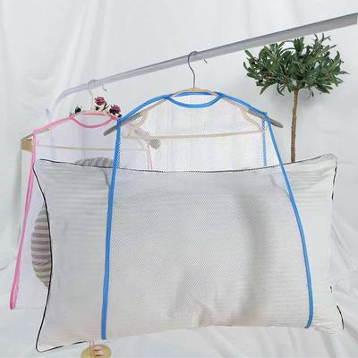 1 pièces porte-vêtements suspendus filet oreiller supports de séchage sous-vêtements cintre Windpoof Polyester multi-fonction maille support de rangement