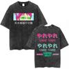 2026 Hot Sale Washed Vintage Anime The Disastrous Life of Saiki K Saiki Kusuo T-shirt Men Women Retro Cartoon Merch T-shirts Oversized T Shirts Top