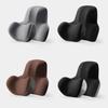 Memory Foam Car Neck Pillow Protective Lumbar Back Support Breathable Car Headrest Cushion Relieve Stress Car Seat Pillow
