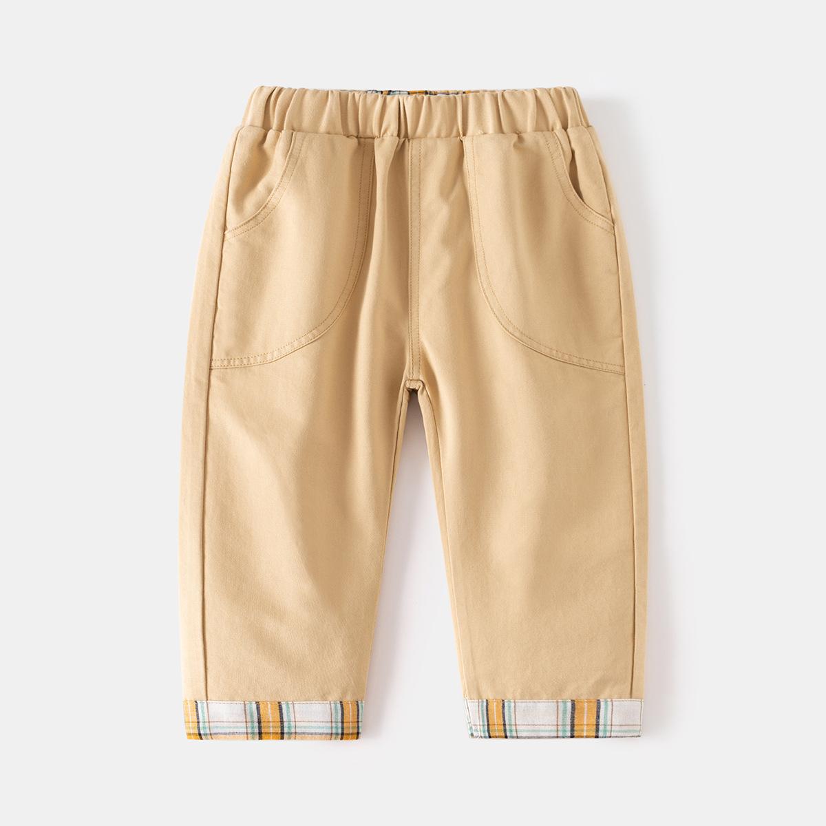 New children s clothing pants, boys trousers, Korean version baby spring and autumn fashion pants, children s clothing 90cm