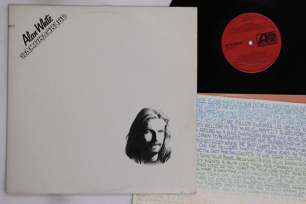 LP Record ALAN WHITE - Ramshackled SD18167 ATLANTIC 1976 US Rock Used