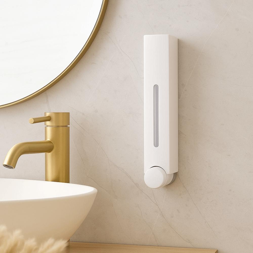 Waterproof Shower Liquid Dispenser Plastic Bathroom Soap Dispenser Hand Sanitizer Holder  Kitchen