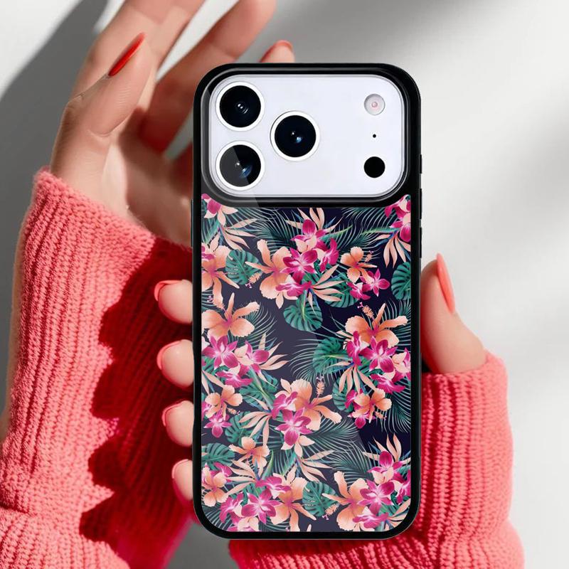 

Чехол-бампер Tropical Paradise Hawaiian Birds для iPhone 17 Air 16e 15 14 13 Pro Max Задняя крышка для 12 11 Pro Coque iPhone 11 Pro Max