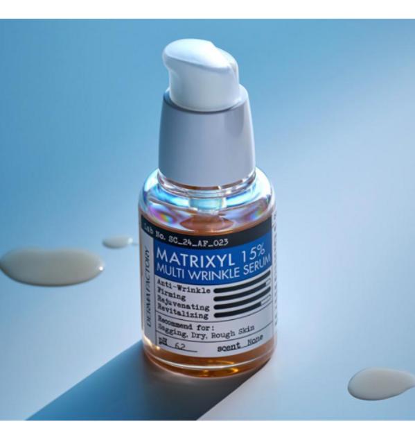 DERMA FACTORY Matrixyl Multi Wrinkle Serum 30ml – Anti-Aging, Skin Firming, Hydrating