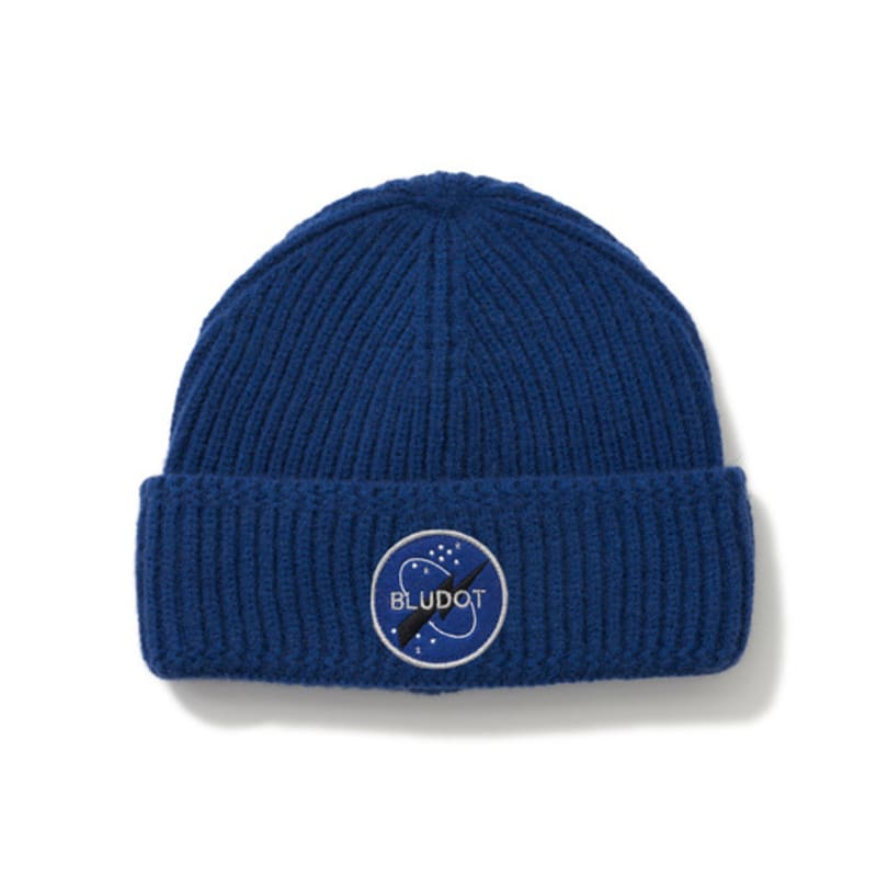 

Шапка бини BLUDOT Wappen Point Knit_BB BLUE