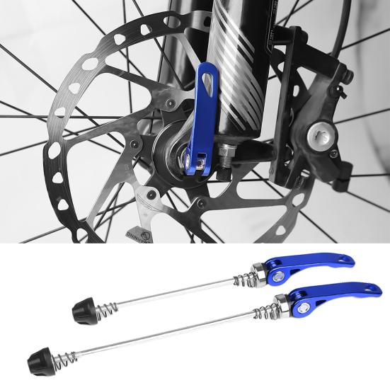 2Pcs Mountain Bicycle Front Rear Hub Extended Quick Release Levers Bike Supplies