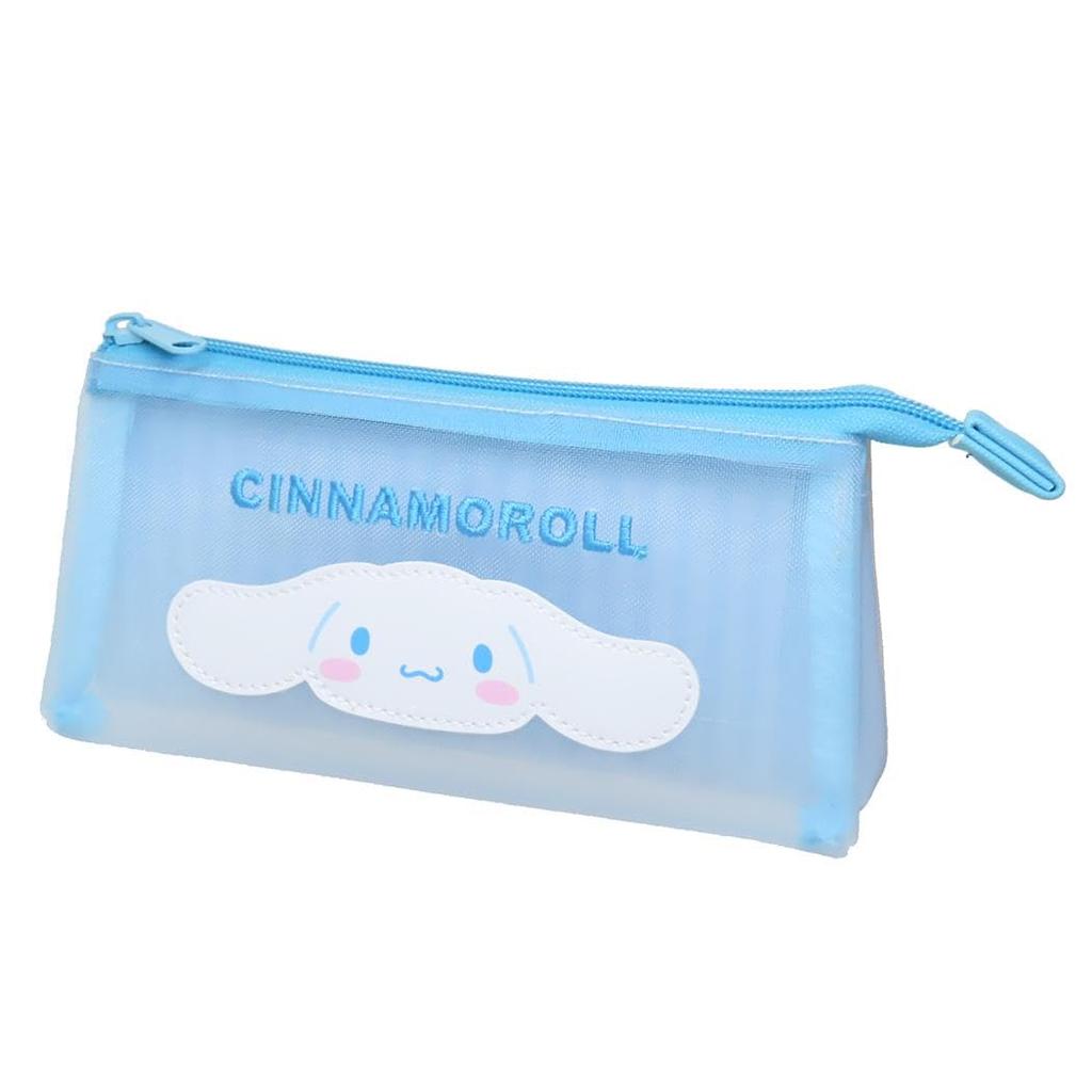 K Company Sanrio Characters Mesh Three Pocket Pouch Cinnamoroll CM3P1-CN