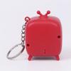 Vintage Style Mini TV Keychain With Light Sound Features Compact Keyring Gift For Birthdays Holidays