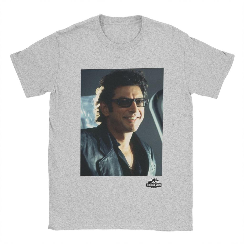 Jurassic Parks Dr.. Ian Malcolm Sexy Chaostheoretiker T-Shirt Herren Baumwolle Vintage T-Shirts Rundhals T-Shirts Kurzarm Kleidung Grafik