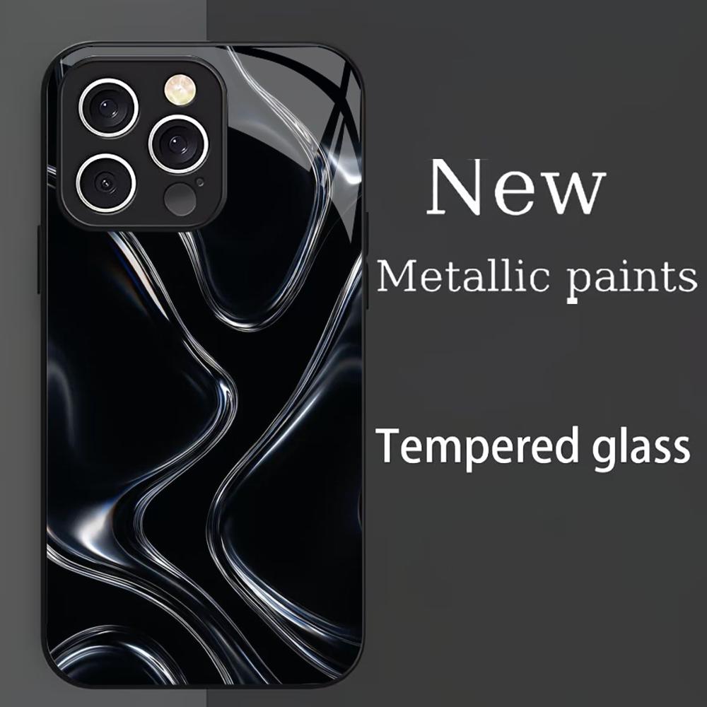 Bestseller Protect neue Exquisite Handyhülle Glas-Handyhülle für iPhone 17 16 15 14 13pm Pro Plus Sturzresistent kratzfest