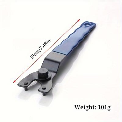 1 Stück Verstellbarer Winkelschleifer Zubehörschlüssel Kunststoff Keylock Handheld Haushalts-Schraubenschlüssel Qualität Reparatur Elektrowerkzeug Zubehör