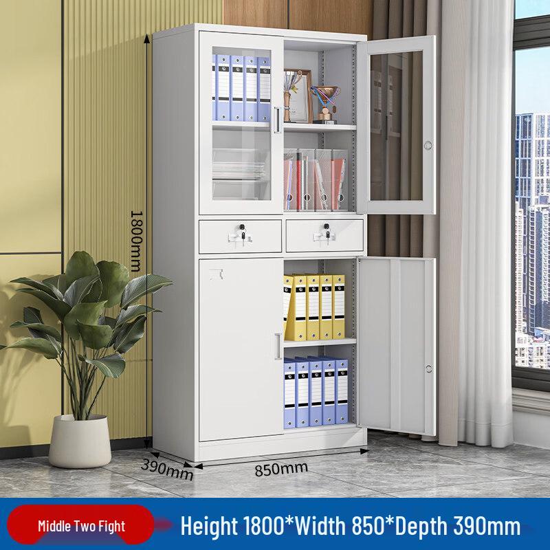 Ally Office Metal Two-Drawer File Cabinet