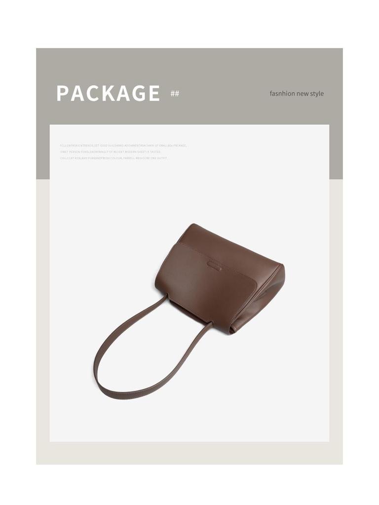 Versatile Women's Genuine Leather Crossbody Bag - Large Capacity, Popular Autumn/Winter Handbag