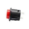 5/20PCS R13-507 Snap on Button Inching Switch 16MM Round Lockless Self Reset Switch Panel Mounting 3A125V/1.5A250VAC