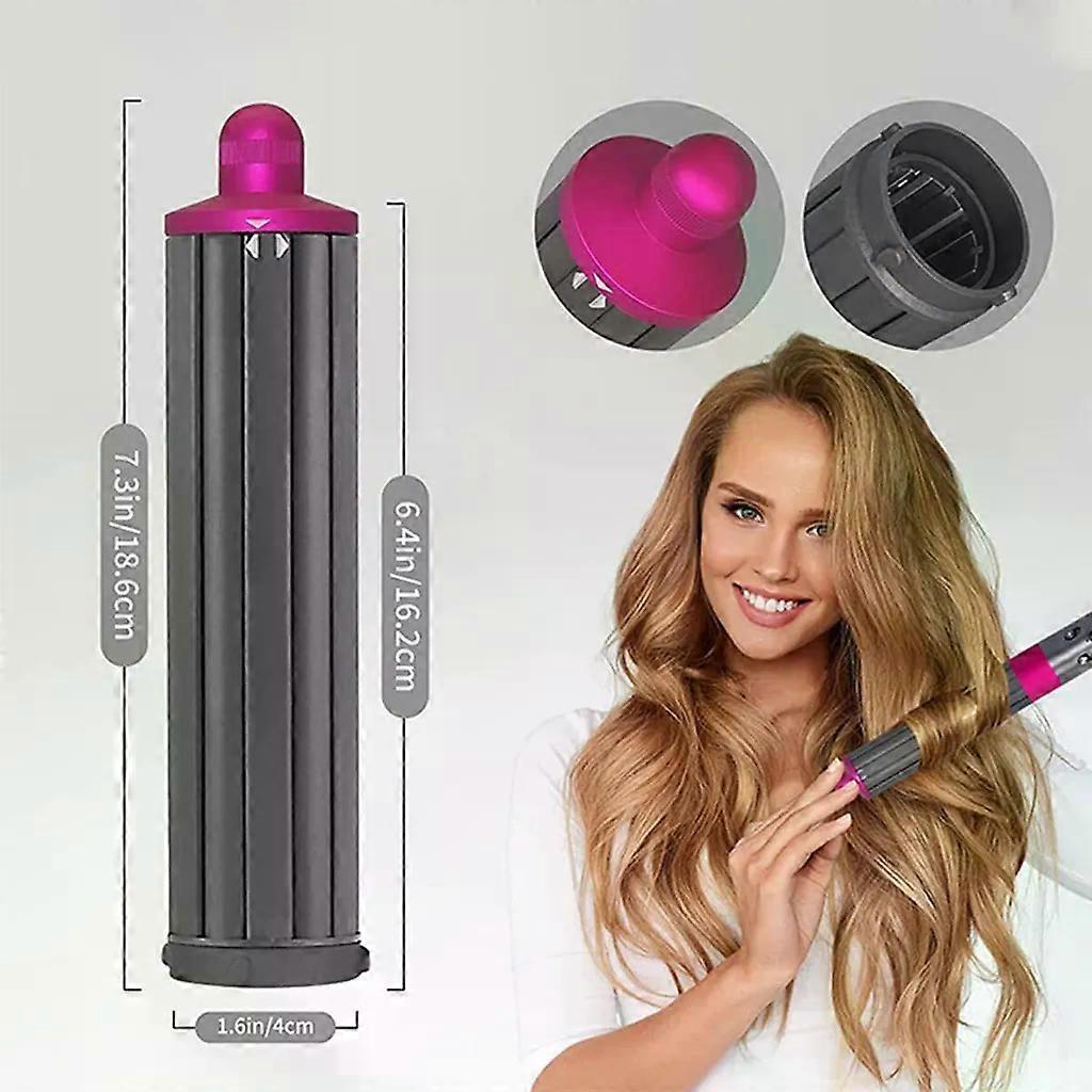 Hair curler for Dyson Supersonic, 40mm long curling iron for Dyson Supersonic hair dryer, 1pc curling attachment for Dyson, with adapter