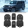 Car Hood Lock Latches Buckle Pins Catch with Key Fit For Jeep Wrangler JL 2018+