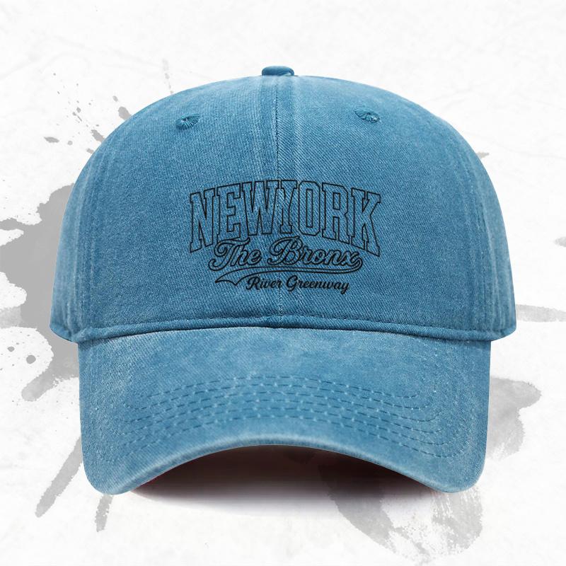 Pc New York Adjustable Baseball Cap Lightweight Printed Womens Hat Trendy Fashion Mens Trendy Cap an Ideal Gift for W