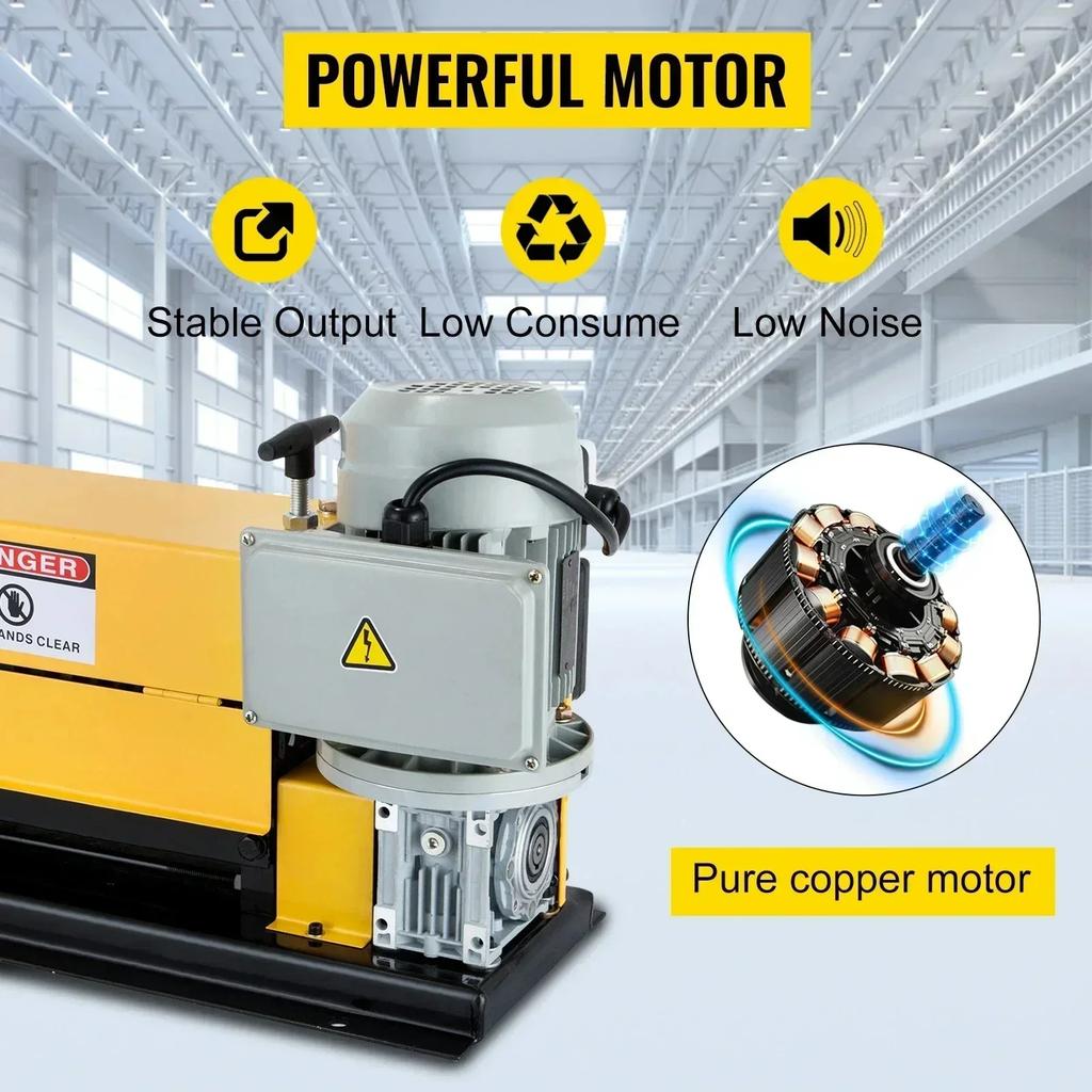 Portable Electric Wire Stripper 370W 10 Blades 1.5-38mm Cable Stripping Machine for Industrial Plastic Rubber Removal
