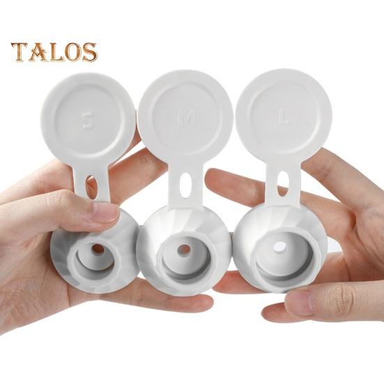 3Pcs Inverted Bottle Lid Leakproof TPE Bathroom Lotion Shampoo Kitchen Seasoning Bottle Flipping Bottle Connector Cover Replacement